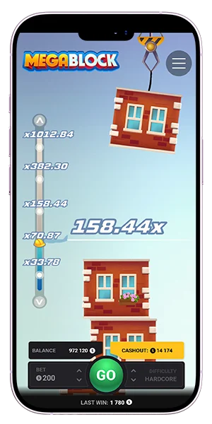 MegaBlock mobile app